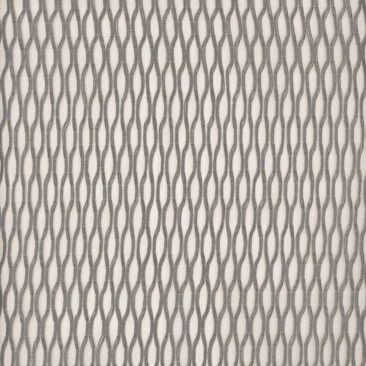 Ogee Charcoal by Heritage Fabric - 100% Polyester - Turkey - V: .5"  H: 1.25" - 118" - Fabric Carolina -