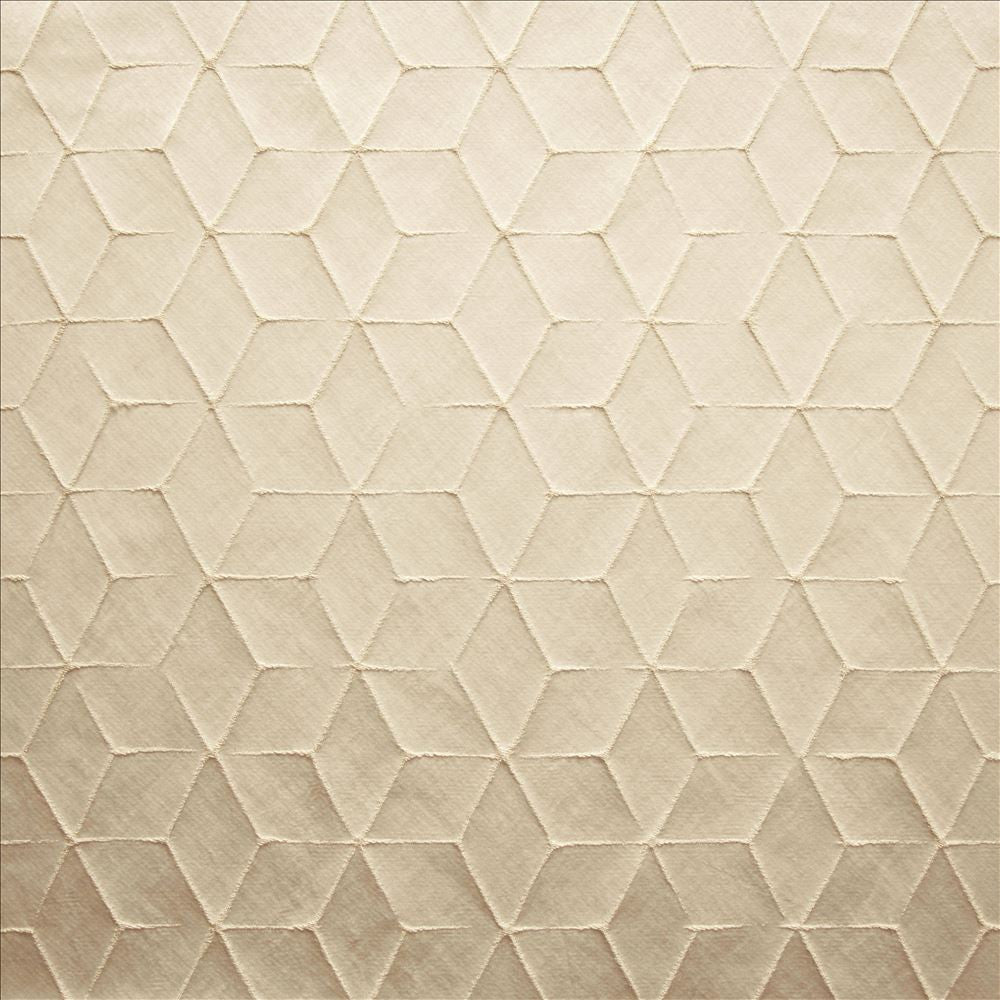 On The Rocks Ivory by Kasmir Designer Fabric 1460 100% Polyester
 CHINA 15,000 Wyzenbeek Double Rubs </p><p>Repeat: Horizontal: 4 4/8 inches and Vertical: 5 4/8 inches 54 - Swanky Fabrics -