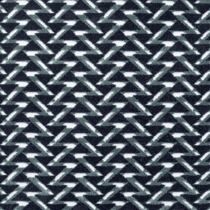 Optimism Sapphire by Kasmir Designer Fabric 1472 44% PolyAcrylic
36% Viscose
20% Polyester
 TURKEY 20,000 Martindale Cycles </p><p>Repeat: Horizontal: 3 4/8 inches and Vertical: 1 4/8 inches 54 - Swanky Fabrics -