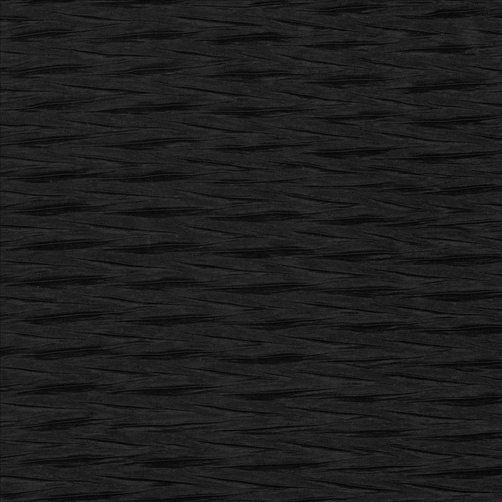 Origami Black  by Kasmir Designer Fabric 5077 100% Polyester
 CHINA Not Tested Horizontal: 2 inches and Vertical: 3 inches 58  - Swanky Fabrics -