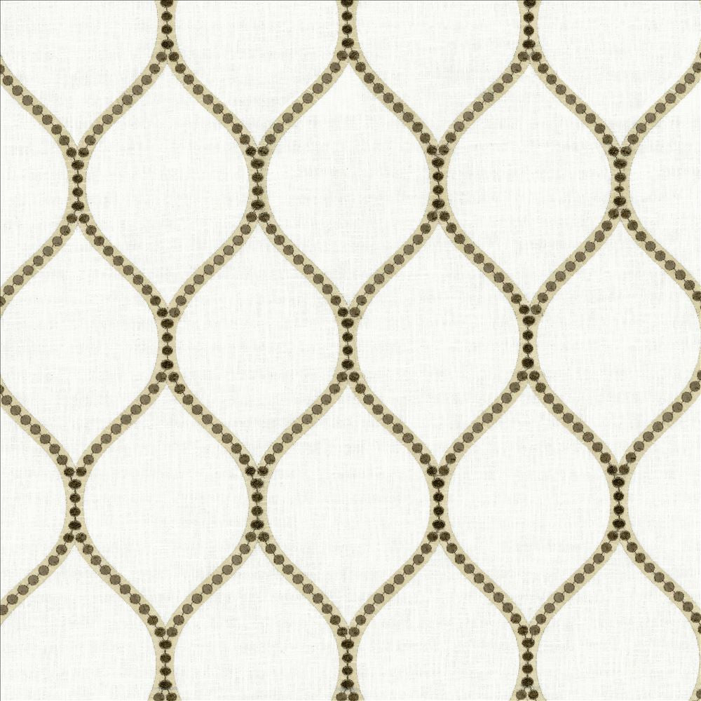 Overlay Fog by Kasmir Designer Fabric 1462 52% Cotton
26% Rayon
18% Polyester
4% Linen
 INDIA </p><p>Repeat: Horizontal: 4 2/8 inches and Vertical: 7 6/8 inches 54 - Swanky Fabrics -