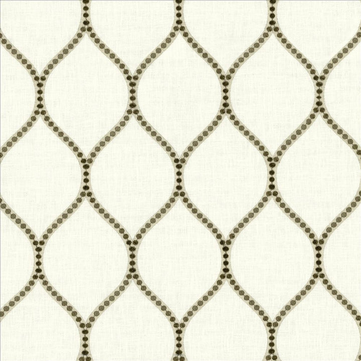 Overlay Fog by Kasmir Designer Fabric See sample 52% Cotton
26% Rayon
18% Polyester
4% Linen
 INDIA 50,000 Wyzenbeek Double Rubs </p><p>Repeat: Horizontal: 4 2/8 inches and Vertical: 7 6/8 inches 54 - Swanky Fabrics -