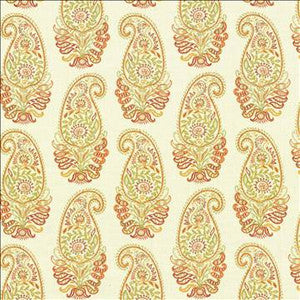 Paisley Shower Harvest by Kasmir Designer Fabric