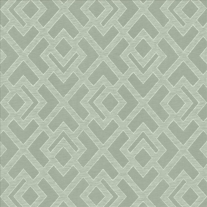 Palace Gate Stream  by Kasmir Designer Fabric 5145 100% Polyester
 INDIA 30,000 Wyzenbeek Double Rubs Horizontal: 13 6/8 inches and Vertical: 14 6/8 inches 55  - Swanky Fabrics -