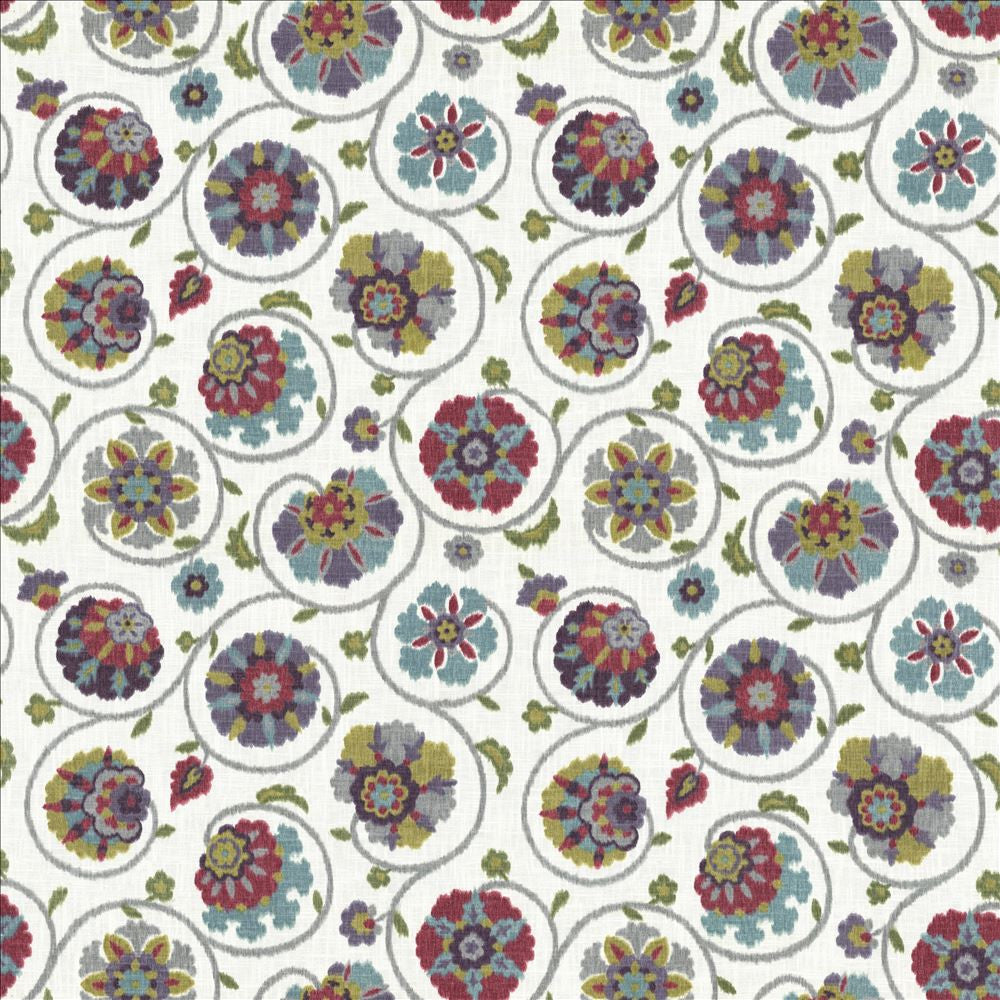 Palampore Garden Summer Day by Kasmir Designer Fabric 5064 100% Cotton
 USA </p><p>Repeat: Horizontal: 27 inches and Vertical: 27 inches 54 - Swanky Fabrics -