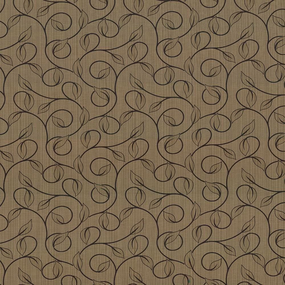 Palmara Mocha  by Kasmir Designer Fabric 5068 71% Polyester
29% Cotton
 INDIA 25,000 Wyzenbeek Double Rubs Horizontal: 13 6/8 inches and Vertical: 12 6/8 inches 54  - Swanky Fabrics -