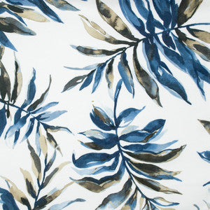 Palmera Nocturne Blue by Europatex Designer Fabric