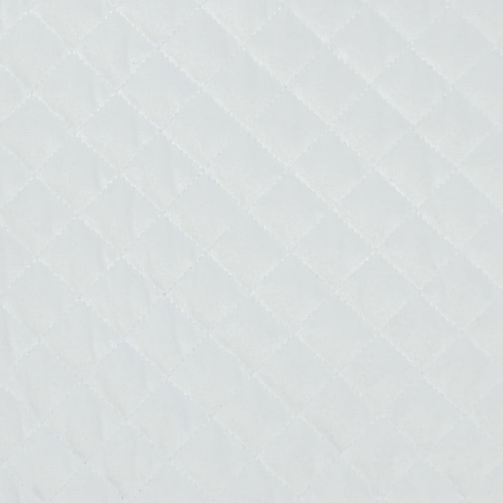 Paloma Pure White by Europatex Designer Fabric Paloma 100% Polyester 1" H, 1" V 110.00 inches - Swanky Fabrics -