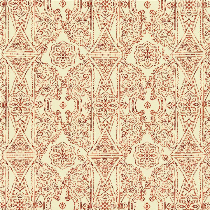 Panwar Burnt Orange by Kasmir Designer Fabric 5155 55% Linen 45% Cotton CHINA 15,000 Wyzenbeek Double Rubs Horizontal: 13 5/8 inches and Vertical: 17 inches 54 - Swanky Fabrics -