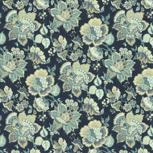 Parisian Park Indigo by Kasmir Designer Fabric