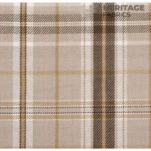 Parkhill Oatmeal by Roth & Tompkins Designer Fabric