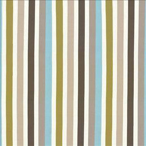 Parterre Stripe Aqua by Kasmir Designer Fabric