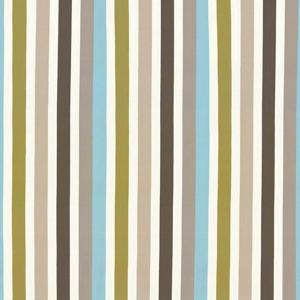 Parterre Stripe Aqua  by Kasmir Designer Fabric 1427 100% Polyester
 INDIA Not Tested Horizontal: 13 7/8 inches and Vertical: N/A 55  - Swanky Fabrics -