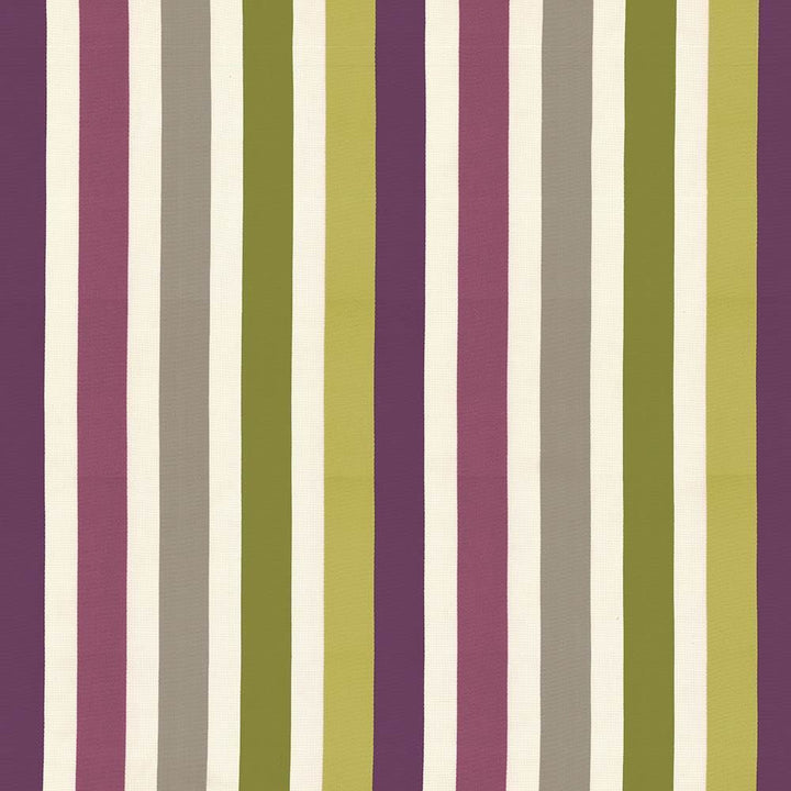 Parterre Stripe Damson by Kasmir Designer Fabric 1427 100% Polyester
 INDIA </p><p>Repeat: Horizontal: 13 7/8 inches and Vertical: N/A 55 - Swanky Fabrics -
