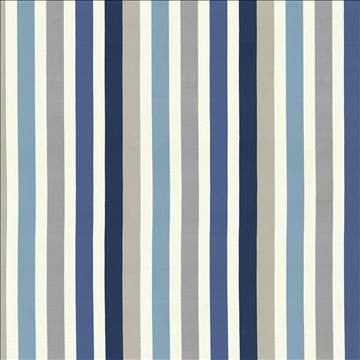 Parterre Stripe Pacific by Kasmir Designer Fabric 1427 100% Polyester INDIA Not Tested H: 13 7/8 inches, V: N/A 55 - Swanky Fabrics - Kasmir