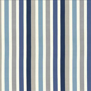 Parterre Stripe Pacific by Kasmir Designer Fabric