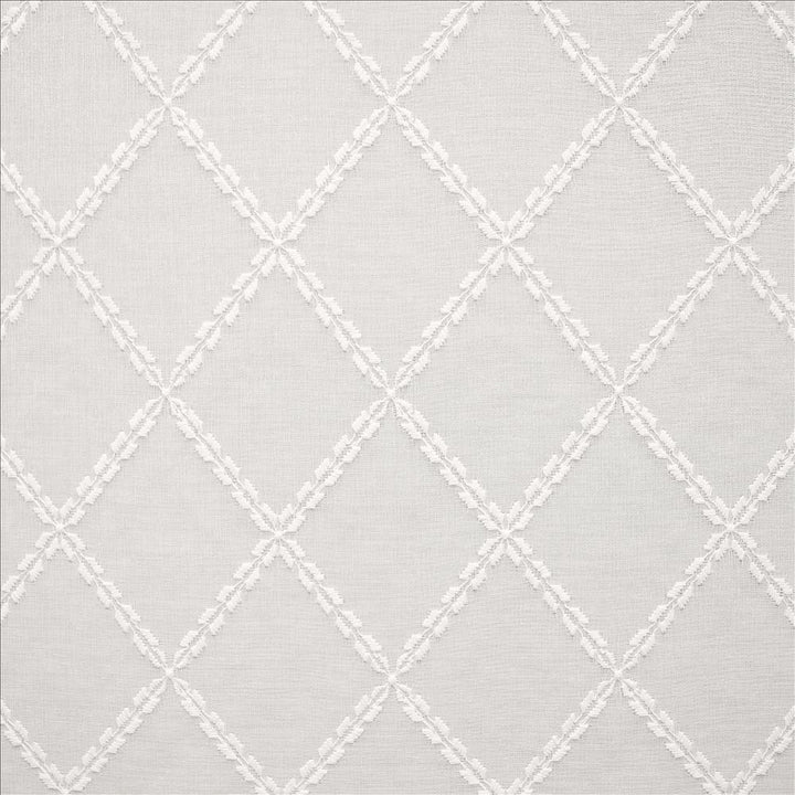 Peacekeeper White by Kasmir Designer Fabric 5108 100% Polyester
 TURKEY Not Tested </p><p>Repeat: Horizontal: 4 inches and Vertical: 3 4/8 inches 59 - Swanky Fabrics -