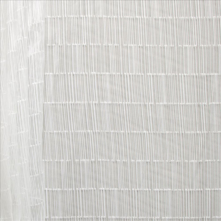 Peggy Snow  by Kasmir Designer Fabric 1465 100% Polyester
 CHINA Not Tested Horizontal: 4 1/8 inches and Vertical: 2 inches 118  - Swanky Fabrics -