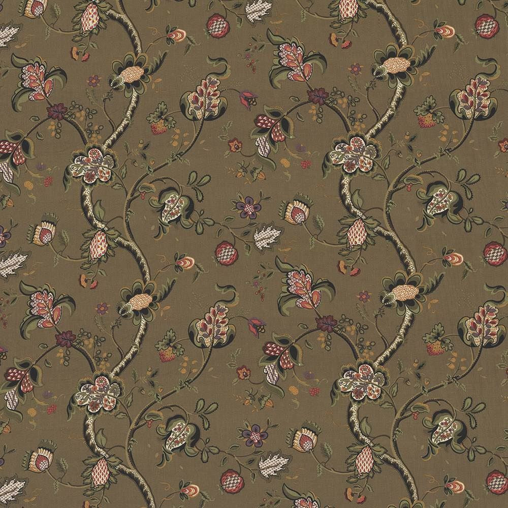 Pembroke Manor Chestnut by Kasmir Designer Fabric 1433 100% Linen
 USA 9,000 Wyzenbeek Double Rubs </p><p>Repeat: Horizontal: 27 inches and Vertical: 24 inches 54 - Swanky Fabrics -