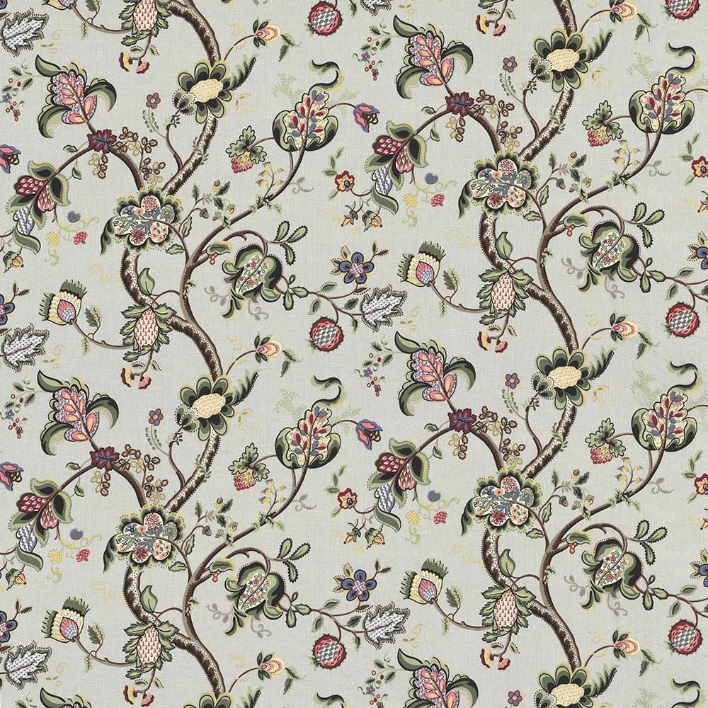 Pembroke Manor Meadow by Kasmir Designer Fabric 1436 100% Linen
 USA 9,000 Wyzenbeek Double Rubs </p><p>Repeat: Horizontal: 27 inches and Vertical: 24 inches 54 - Swanky Fabrics -