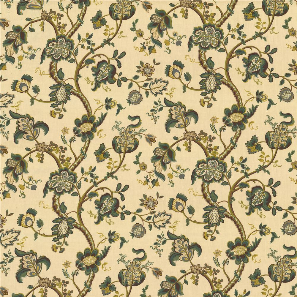 Pembroke Manor Sherwood by Kasmir Designer Fabric 1436 100% Linen USA 9,000 Wyzenbeek Double Rubs Horizontal: 27 inches and Vertical: 24 inches 54 - 56 - Swanky Fabrics -