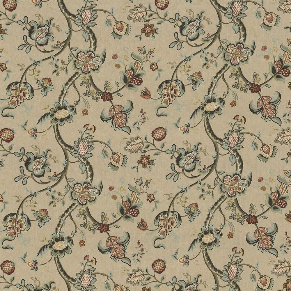 Pembroke Manor Tea Stain  by Kasmir Designer Fabric 1434 100% Linen
 USA 9,000 Wyzenbeek Double Rubs Horizontal: 27 inches and Vertical: 24 inches 54  - Swanky Fabrics -
