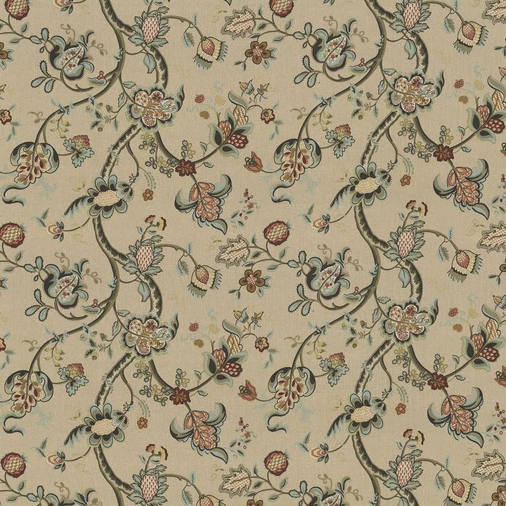 Pembroke Manor Tea Stain  by Kasmir Designer Fabric 1434 100% Linen
 USA 9,000 Wyzenbeek Double Rubs Horizontal: 27 inches and Vertical: 24 inches 54  - Swanky Fabrics -
