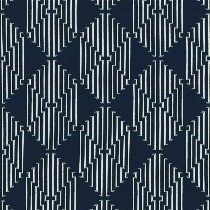 Pennybrook Navy by Kasmir Designer Fabric 1458 80% Cotton
20% Polyester
 INDIA 11,000 Wyzenbeek Double Rubs </p><p>Repeat: Horizontal: 17 3/8 inches and Vertical: 15 inches 52 - Swanky Fabrics -
