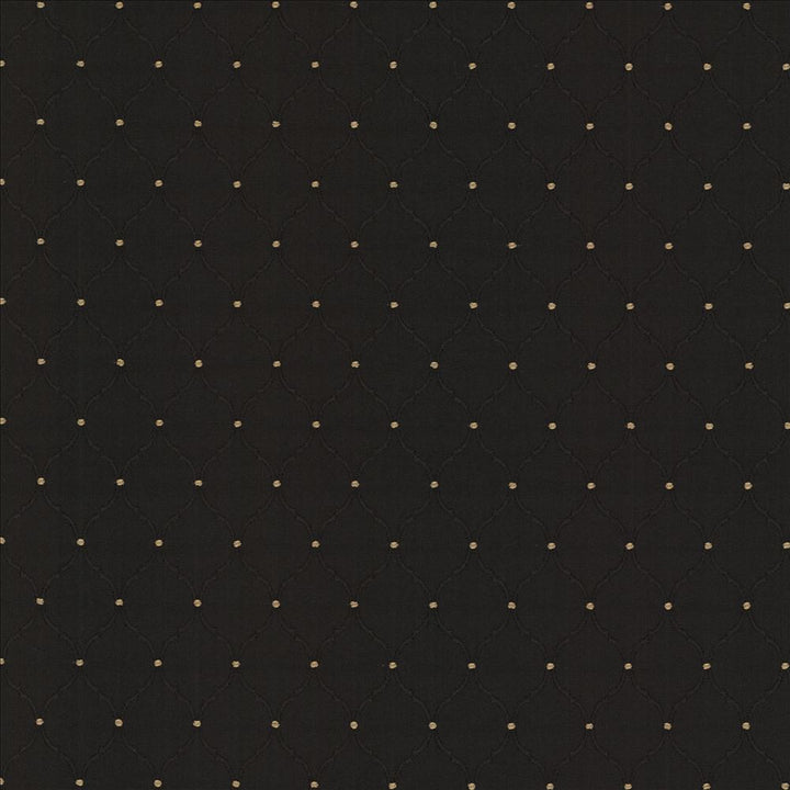 Perdido Onyx by Kasmir Designer Fabric See sample 100% Polyester
 CHINA 30,000 Wyzenbeek Double Rubs </p><p>Repeat: Horizontal: 1 4/8 inches and Vertical: 2 2/8 inches 54 - Swanky Fabrics -
