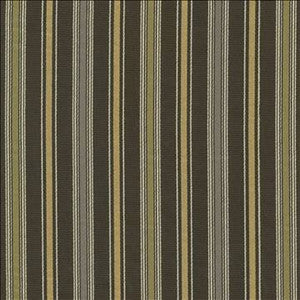Perilla Stripe Coffee by Kasmir Designer Fabric