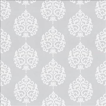 Picolino White by Kasmir Designer Fabric 5077 100% Polyester TURKEY Not Tested H: 15 7/8 inches, V: 11 inches 56 - 57 - Swanky Fabrics - Kasmir