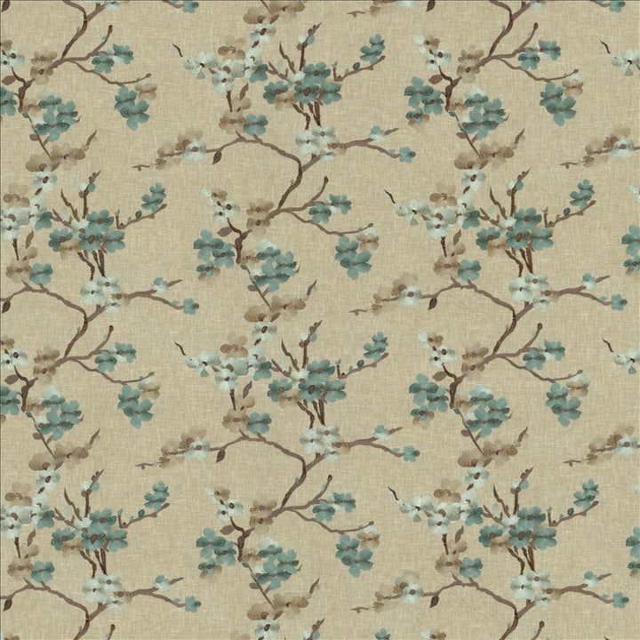 Picturesque Lagoon by Kasmir Designer Fabric 1450 73% Cotton
27% Polyester
 INDIA </p><p>Repeat: Horizontal: 25 2/8 inches and Vertical: 18 5/8 inches 54 - Swanky Fabrics -