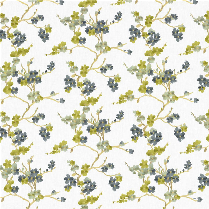 Picturesque Nightingale by Kasmir Designer Fabric 1450 73% Cotton
27% Polyester
 INDIA </p><p>Repeat: Horizontal: 25 2/8 inches and Vertical: 18 5/8 inches 54 - Swanky Fabrics -