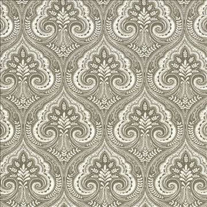 Pietro Paisley Charcoal by Kasmir Designer Fabric