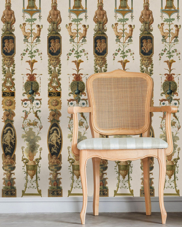 Pilasters by Mind the Gap Designer Wallpaper PREMIUM DESIGNER WALLPAPER COLLECTION Non-woven Made in Europe Paste the wall 3 rolls x 20.5 x 3.25 yards - Swanky Fabrics -