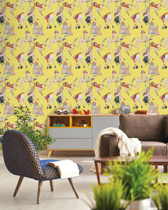Mind The Gap Wallpaper PIN-UP GIRLS Premium Wallpaper (WP20068)