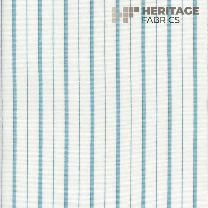 Piper Teal by Heritage Designer Fabric - 100% Cotton India 12,000 Horizontal: 1.08" and Vertical: N/A 54" - Swanky Fabrics -