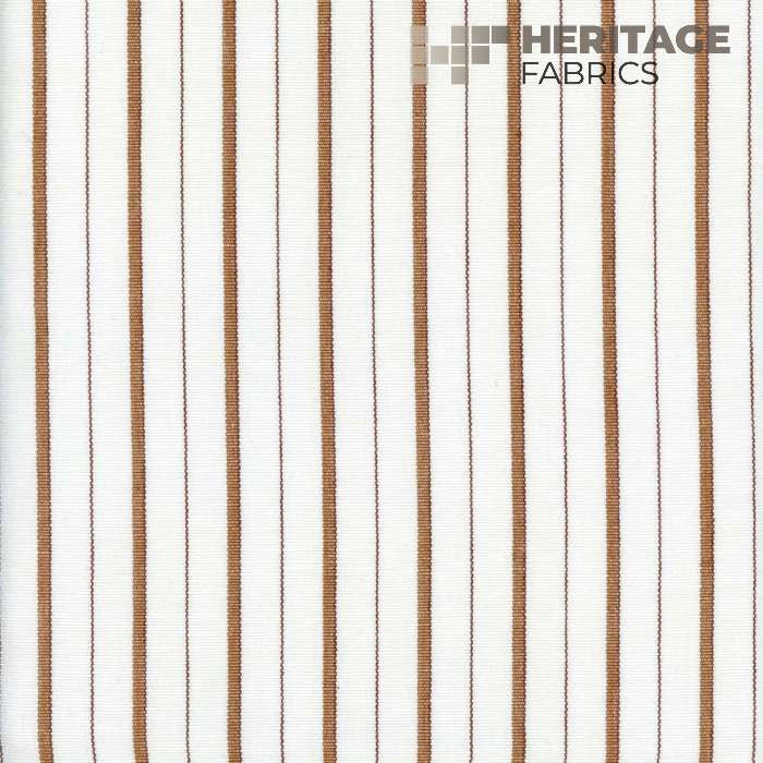Piper Tobacco by Heritage Designer Fabric - 100% Cotton India 12,000 Horizontal: 1.08" and Vertical: N/A 54" - Swanky Fabrics -