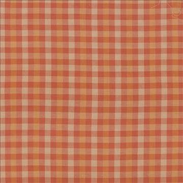 Pixie Plaid Pumpkin by Kasmir Designer Fabric 5086 100% Cotton INDIA 6,000 Wyzenbeek Double Rubs H: 4 inches, V: 2 inches 54 - Swanky Fabrics - Kasmir