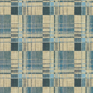 Plaidington Seaglass by Kasmir Designer Fabric