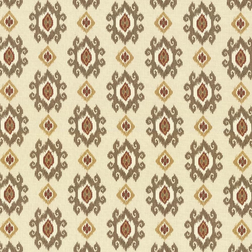 Playa Del Carmen Cedar Mesa by Kasmir Designer Fabric 1434 100% Cotton
 PERU 12,000 Wyzenbeek Double Rubs </p><p>Repeat: Horizontal: 9 inches and Vertical: 9 inches 54 - Swanky Fabrics -