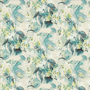 Pleasant Garden Menthe by Kasmir Designer Fabric