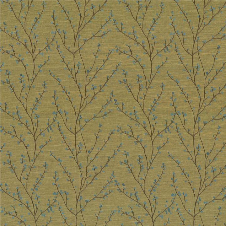 Plum Grove Celeriac by Kasmir Designer Fabric 1442 87% Rayon
13% Polyester
Embroidery
100% Polyester
 INDIA </p><p>Repeat: Horizontal: 17 3/8 inches and Vertical: 15 4/8 inches 52 - 55 - Swanky Fabrics -