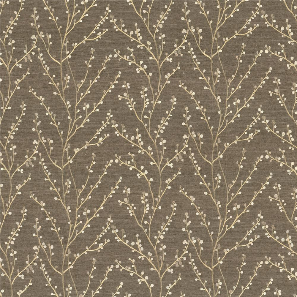 Plum Grove Thunder by Kasmir Designer Fabric 1438 87% Rayon
13% Polyester
Embroidery
100% Polyester
 INDIA </p><p>Repeat: Horizontal: 17 3/8 inches and Vertical: 15 4/8 inches 52 - 55 - Swanky Fabrics -