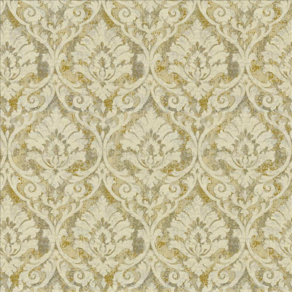 Ponce De Leon Travertine  by Kasmir Designer Fabric 1462 100% Polyester
 INDIA 77,000 Wyzenbeek Double Rubs Horizontal: 13 4/8 inches and Vertical: 24 6/8 inches 54  - Swanky Fabrics -
