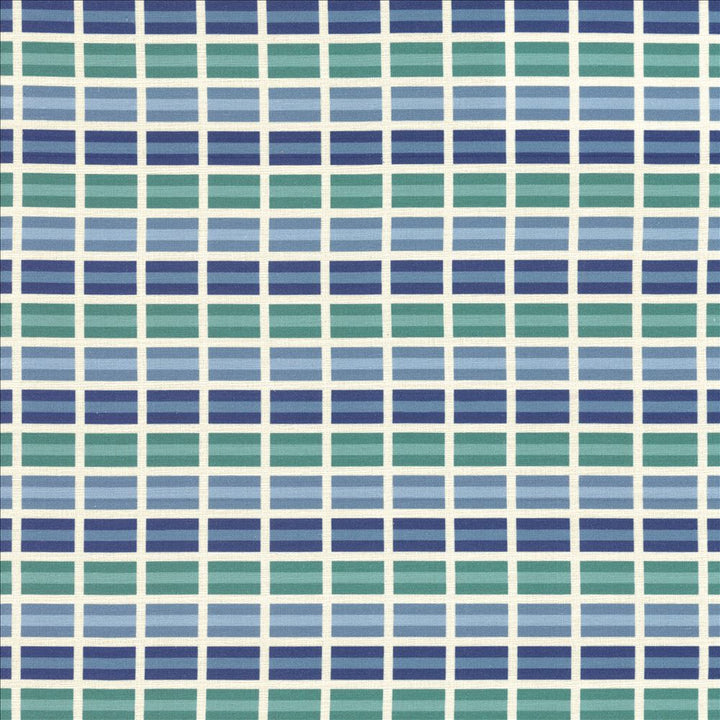 Power Grid Marina by Kasmir Designer Fabric 5125 100% Cotton
 SOUTH KOREA </p><p>Repeat: Horizontal: 1 4/8 inches and Vertical: 3 inches 54 - Swanky Fabrics -