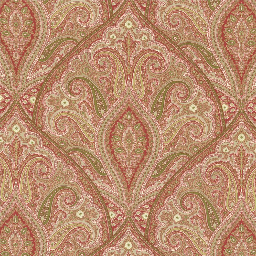 Prati Paisley Sunshine by Kasmir Designer Fabric See sample 100% Cotton
 USA 15,000 Wyzenbeek Double Rubs </p><p>Repeat: Horizontal: 18 inches and Vertical: 18 inches 54 - Swanky Fabrics -