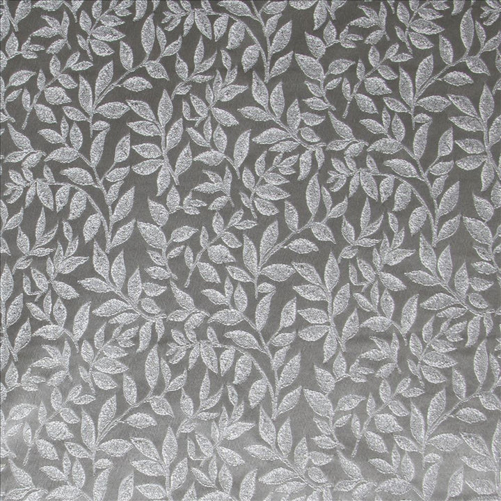 Pravia Silver  by Kasmir Designer Fabric 1478 100% Polyester  INDIA  </p><p>Repeat: Horizontal: 9 2/8 inches and Vertical: 9 4/8 inches 55  - Swanky Fabrics -