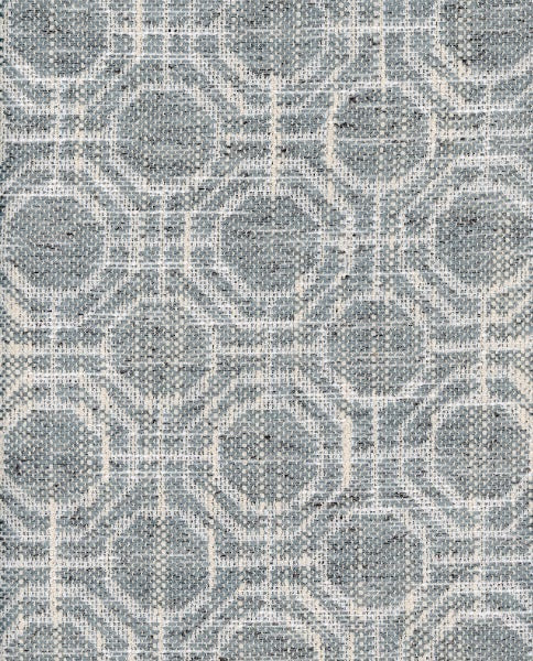 Preston Baltic by Roth & Tompkins Fabric - 95% Polyester; 5% Linen - India - 30,001-50,000 double rubs - V: 3.5"  H: 3.5" - 54" - Fabric Carolina -