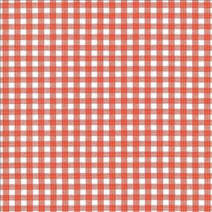 Prima Check Orange by Kasmir Designer Fabric